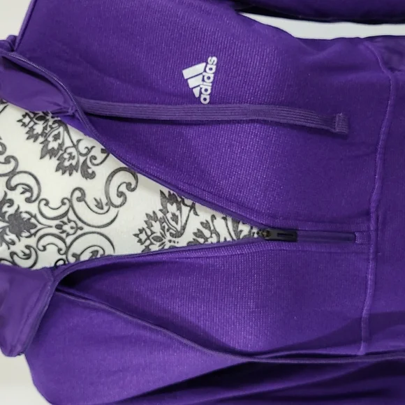 Adidas Performance Quarter-Zip Mixed-Media Hoodie - Picture 5 of 13